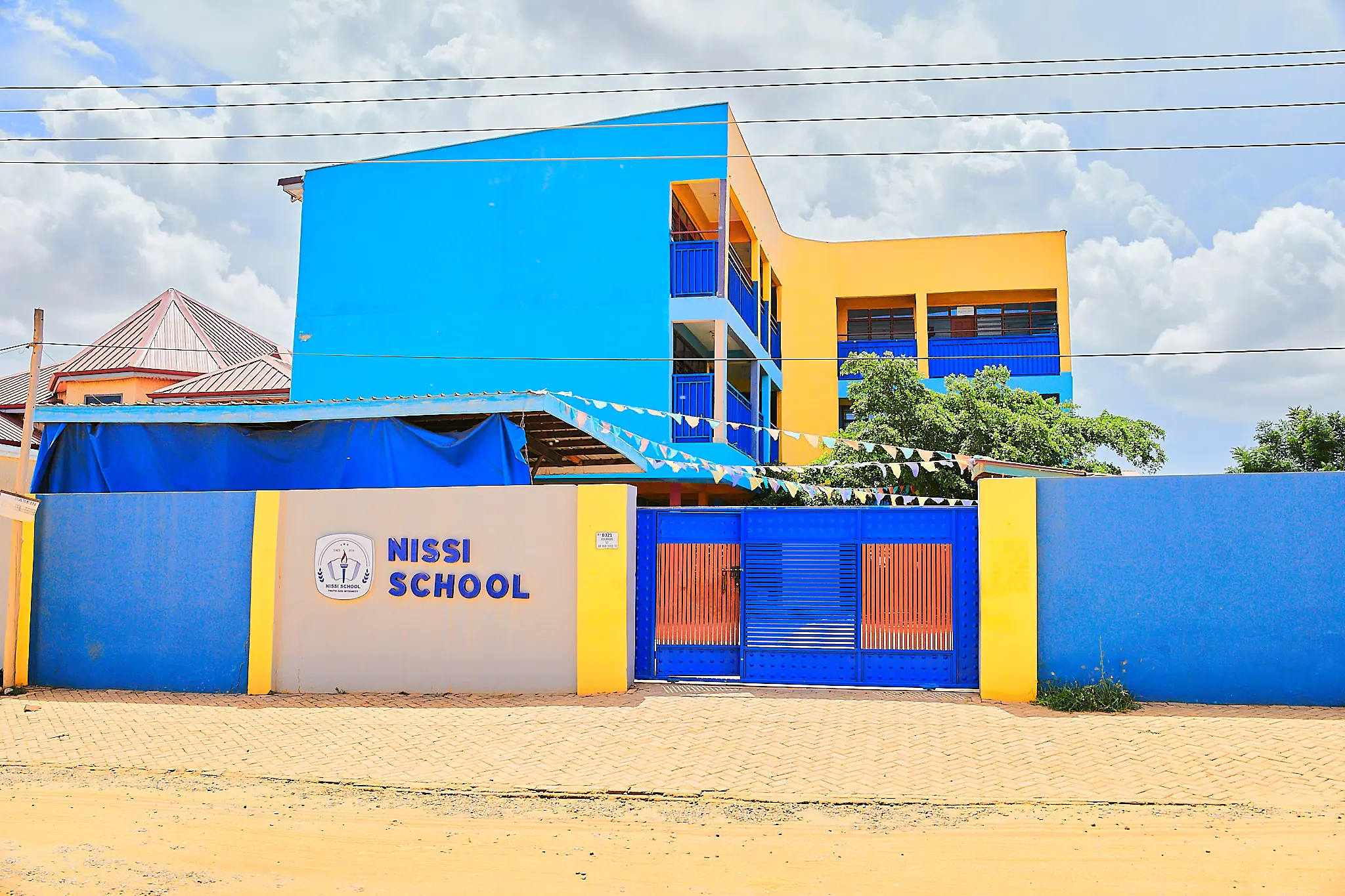 School entrance